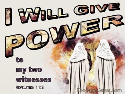 Revelation 11:3 Power To My Two Witnesses (beige)